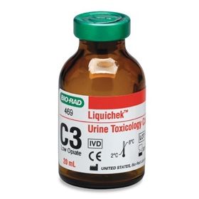 Drugs of Abuse Control Liquichek Urine Toxicology Level C3 Low Opiate 10 X 20 mL