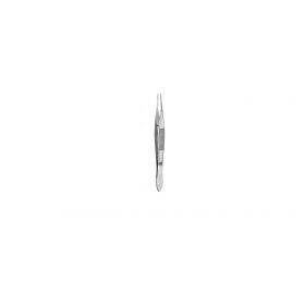 Corneoscleral Suture Forceps Castroviejo 4-1/8 Inch Length 0.9 mm with 1 X 2 Teeth