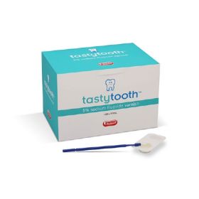 Tastytooth Fluoride Treatment 0.5 mL X 100 per Box Caramel