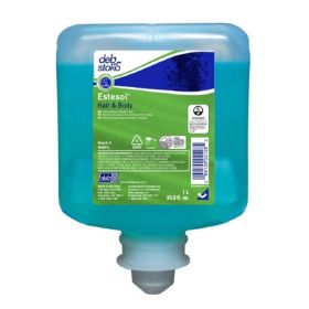 Shampoo and Body Wash Estesol 1,000 mL Dispenser Refill Bottle Rainforest Scent