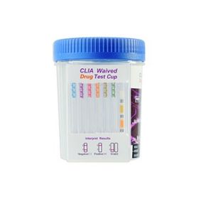 Drugs of Abuse Test 12-Drug Panel with Adulterants AMP500, BAR, BUP, BZO, COC150, mAMP500/MET, MDMA, MOP300, MTD, OXY, PCP, THC (pH, OX, SG) Urine Sample 25 Tests
