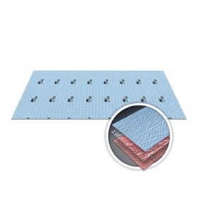Absorbent Floor Mat Sahara Camel Mat 32 X 56 Inch Blue Polymer / Poly