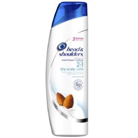 Dandruff Shampoo and Conditioner Head & Shoulders 2-in-1 Dry Scalp Care 13.5 oz. Flip Top Bottle Scented
