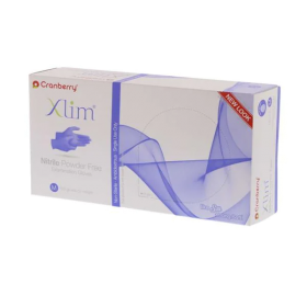 Gloves Exam Xlim Powder-Free Nitrile 9.5 in Medium Dark Blue 100/Bx, 10 BX/CA, 1084480BX