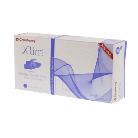 Gloves Exam Xlim Powder-Free Nitrile 9.5 in Large Dark Blue 100/Bx, 10 BX/CA, 1089150BX