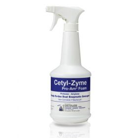 Dual Enzymatic Instrument Detergent Cetyl-Zyme Pro-Am Foam Foam RTU 24 oz. Bottle Pleasant Scent