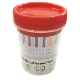 Drugs of Abuse Test CLIAwaived 12-Drug Panel with Adulterants AMP, BAR, BUP, BZO, COC, mAMP/MET, MDMA, MTD, OPI300, OXY, PCP, THC (CR, OX, pH) Urine Sample 25 Tests