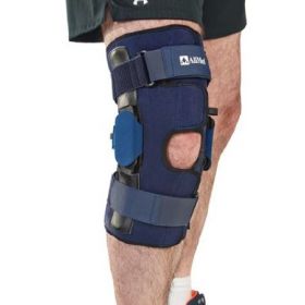 Knee Brace AliMed Knee Brace Small Wraparound / Hook and Loop Strap Closure 12 to 13-1/2 Inch Knee Circumference Left or Right Knee