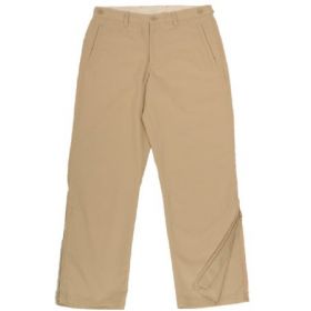 Pants Authored Flat Front 32 X 34 Inch Khaki Male