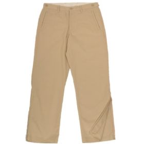 Pants Authored Flat Front 34 X 30 Inch Khaki Male