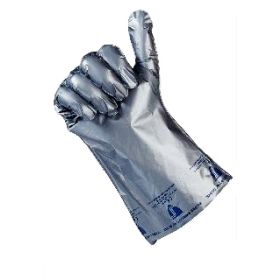 Chemical Protection Glove Silver Shield / 4H Size 8 PE / EVOH Polymer Silver 14.5 Inch Gauntlet Cuff NonSterile