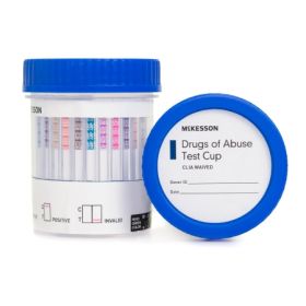 Drugs of Abuse Test McKesson 12-Drug Panel with Adulterants AMP, BAR, BUP, BZO, COC, mAMP/MET, MDMA, MOP300, MTD, OXY, PCP, THC (OX, pH, SG) Urine Sample 25 Tests