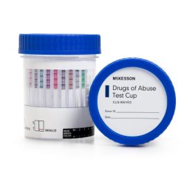 Drugs of Abuse Test McKesson 14-Drug Panel with Adulterants AMP, BAR, BUP, BZO, COC, mAMP/MET, MDMA, MOP300, MTD, OXY, PCP, PPX, TCA, THC (OX, pH, SG) Urine Sample 25 Tests