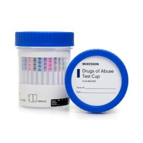 Drugs of Abuse Test McKesson 10-Drug Panel with Adulterants AMP, BUP, BZO, COC, mAMP/MET, MDMA, MTD, MOP300, OXY, THC (OX, pH, SG) Urine Sample 25 Tests