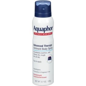Hand and Body Moisturizer Aquaphor Advanced Therapy 3.7 oz. Aerosol Can Unscented Ointment