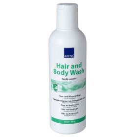 Rinse-Free Shampoo and Body Wash Abena 6.8 oz. Flip Top Bottle Scented