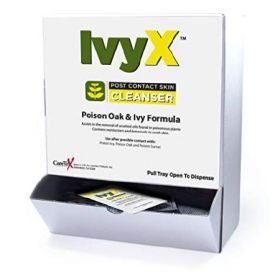 Itch Relief IvyX Post-Contact Towelette 25 per Box Individual Packet