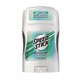 Antiperspirant / Deodorant Speed Stick Solid 1.8 oz. Regular Scent, 1123060CS