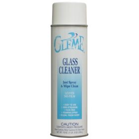 Gleme Glass / Surface Cleaner Liquid 19 oz. Can Fresh Scent NonSterile