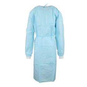 Maxi-Gard Protective Gown SMS X-Large Blue, 5 PK/CA