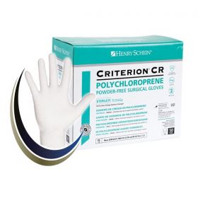 Gloves polychloroprene criterion cr latex-free powder-free sz 8.5 strl 50pr/bx, 4 bx/ca