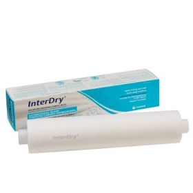 Silver Moisture Wicking Fabric InterDry 10 X 144 Inch Roll Sterile