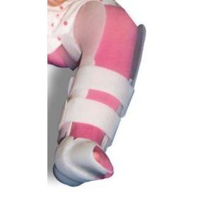 Foot Brace with Knee Extension Wheaton Bracing System Hook and Loop Strap Closure Left Foot and Leg, 1129628