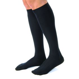 Jobst for Men Casual Medical Legwear, 15-20mmHg,X-Lge,Black
