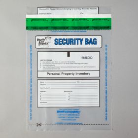 Alert Personal Property Bags, Clear