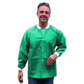 Warm-Up Jacket ValuMax Extra-Safe Jade Green Small Hip Length Limited Reuse