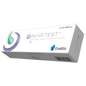 Rapid Test Kit NuveTest Rapid Acidity Test Bacterial Vaginosis (BV) / Trichomoniasis Test Vaginal Secretion Sample 25 Tests