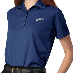 Polo Shirt X-Small Navy Blue Short Sleeves Female