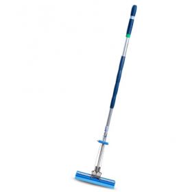 Cleanroom Mop Handle Roll-O-Matic 48 Inch Length Aluminum Blue