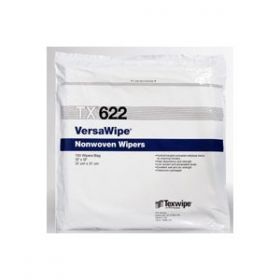 Cleanroom Wipe VersaWipe White NonSterile 45% Polyester / 55% Cellulose 12 X 12 Inch Disposable