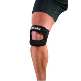 Knee Strap Mueller Sport Care One Size Fits Most Hook and Loop Strap Closure 12 to 18 Inch Knee Circumference Left or Right Knee
