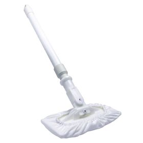 Cleanroom Wet Mop Kit Texwipe Mini AlphaMop Isolator White Thermoplastic / Fiberglass / Polyester NonSterile