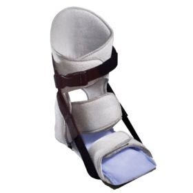 Night Splint Nice Stretch Orignal with Polar Ice Medium Hook and Loop Closure / Side Release Buckle Strap Male 5 to 8 / Female 6 to 9 Left or Right Foot