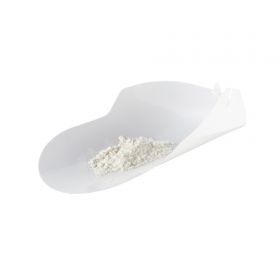 Dual Purpose Lab Scoop White, Large, 3-1/2 X 5 Inch For Combining the Function of a Scoop, Weigh Boat, and Funnel into one Product