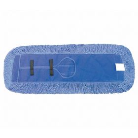 Dust Mop Pad ABCO Looped-end Blue Cotton / Polyester Reusable