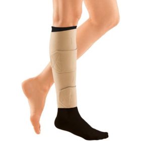 Compression Wrap circaid juxatalite HD Lower Leg XX Large Large  Short Tan Open Toe
