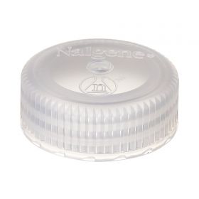 Nalgene Bottle Closure Polypropylene Screw Cap White 38 mm Diameter For Nalgene Narrow-mouth and Wide-mouth Bottles NonSterile