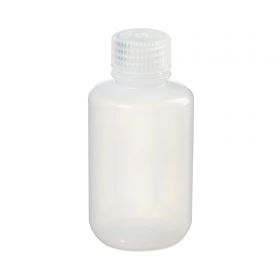 General Purpose Bottle Nalgene Low Particulate / Narrow Mouth LDPE / Polypropylene 125 mL (4 oz.)