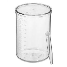 Settlometer Jar Nalgene Round Base Polycarbonate 2 Liter