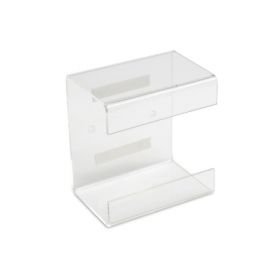 Lab Wipe Holder Small Holder, 84 X 118 X 122 mm, Clear For Holding Boxes of Small Lab Wipes