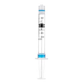 SOL-CARE 3ml Luer Lock Safety Syringe w/o Needle