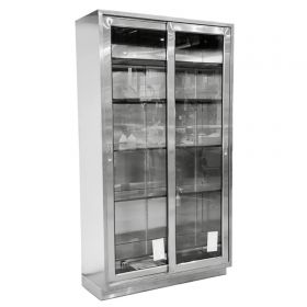 Instrument Cabinet Blickman Freestanding Stainless Steel 5 Shelves