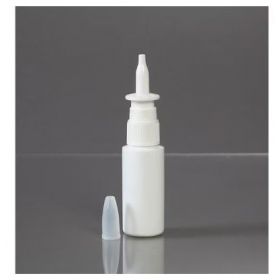 Spray bottle polypropylene plastic white