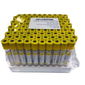 Evercare Venous Blood Collection Tube Clot Activator / Separator Gel Additive 5 mL Conventional Closure Polyethylene Terephthalate (PET) Tube