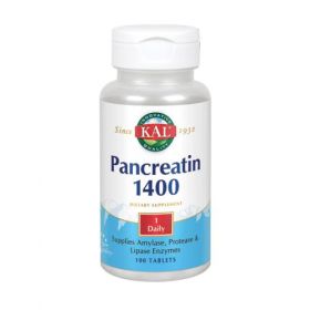 Kal, Pancreatin 1400, 100 Tabs