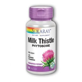 Solaray, Milk Thistle Phytosome, 60 Caps